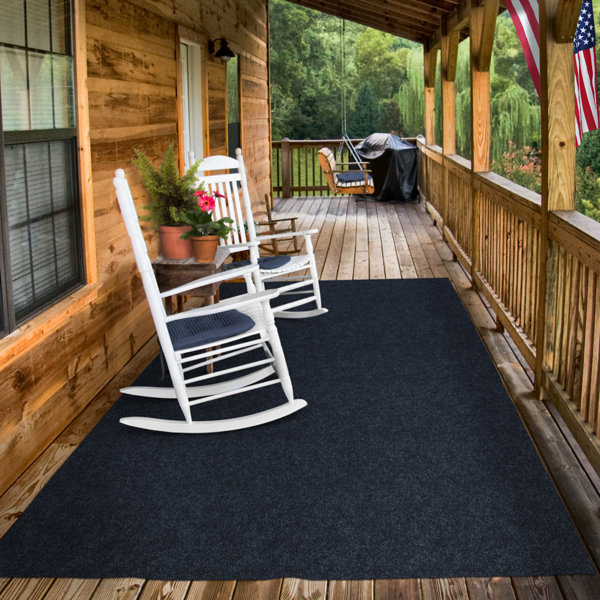 Latitude Run® Indoor/Outdoor Carpet With Rubber Marine Backing